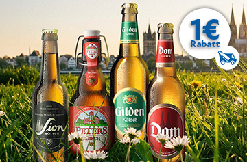 Kölsch Rabattaktion 1 Euro - KW 30 und 31 in 2026